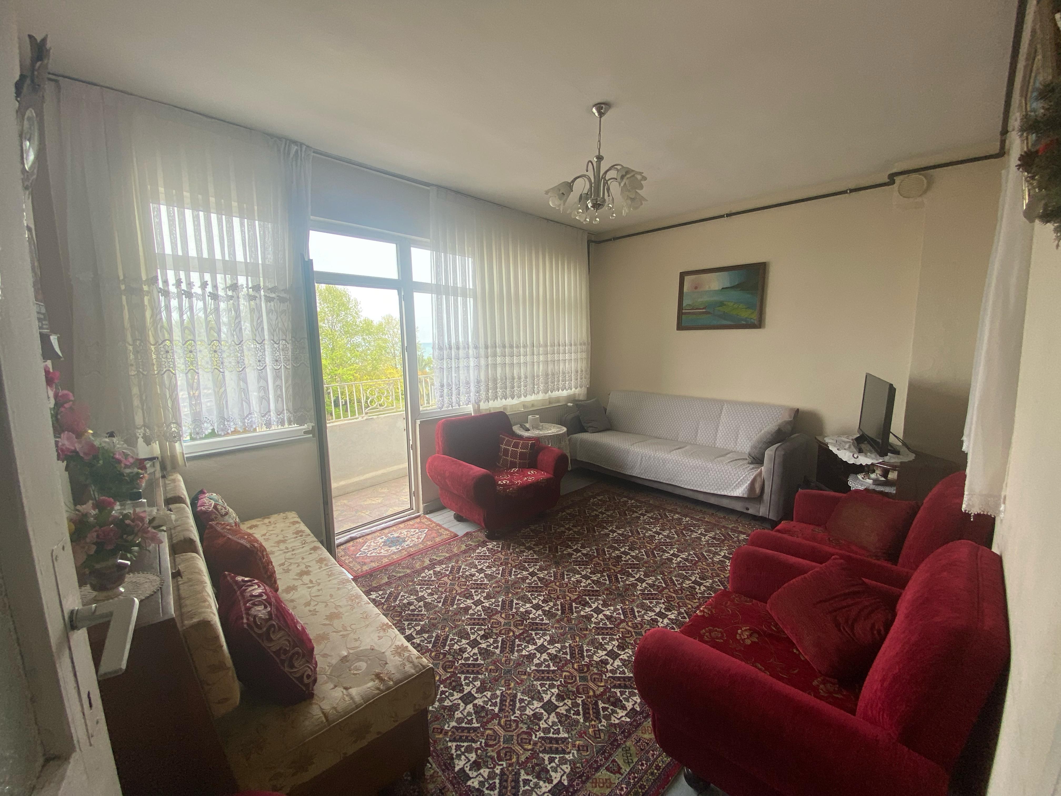 GANİTA'DA FULL DENİZ MANZARALI 2+1 SATILIK DAİRE